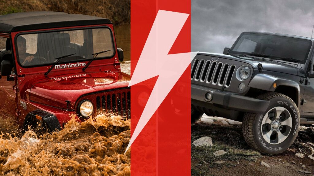 Battle Of The Beasts Mahindra Thar and Jeep Wrangler