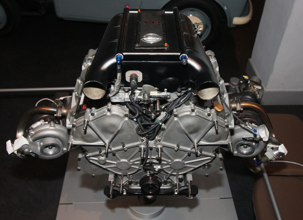 Nissan VQ30DETT engine top Nissan Engine Museum