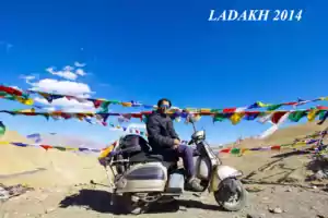 Ladakh Ride on scooter
