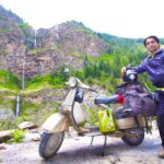 pangi valley on scooter