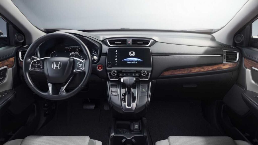 2017 Honda CR V interior dashboard