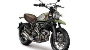 Ducati Scrambler Front three quarter 55359