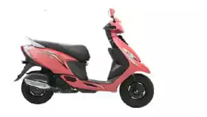 tvs scooty zest 110 pearl peach 1486703302615