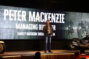 Peter MacKenzie Managing Director Harley Davidson India and China at Harley Davidsons MY18 launch 2